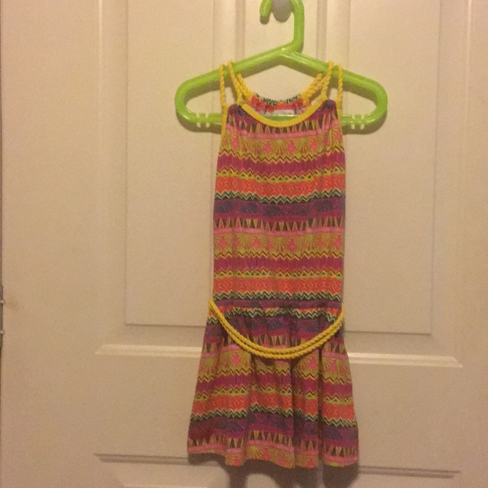 American Girl - size 8 Lea Rainforest Dress.